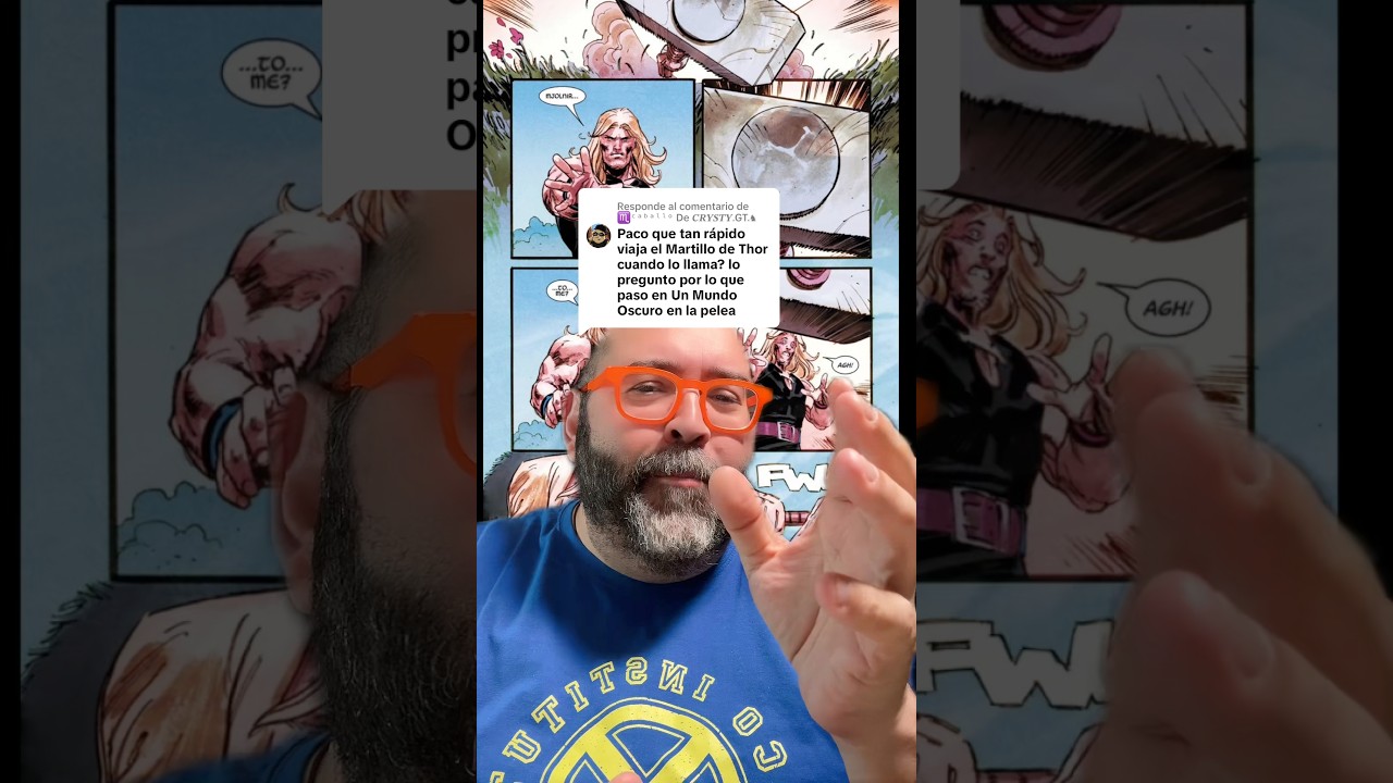 ¿A qué velocidad vuelve Mjolnir?!