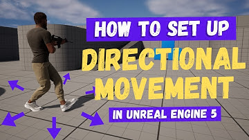 How To Set Up Directional Movement - Unreal Engine 5 Tutorial
