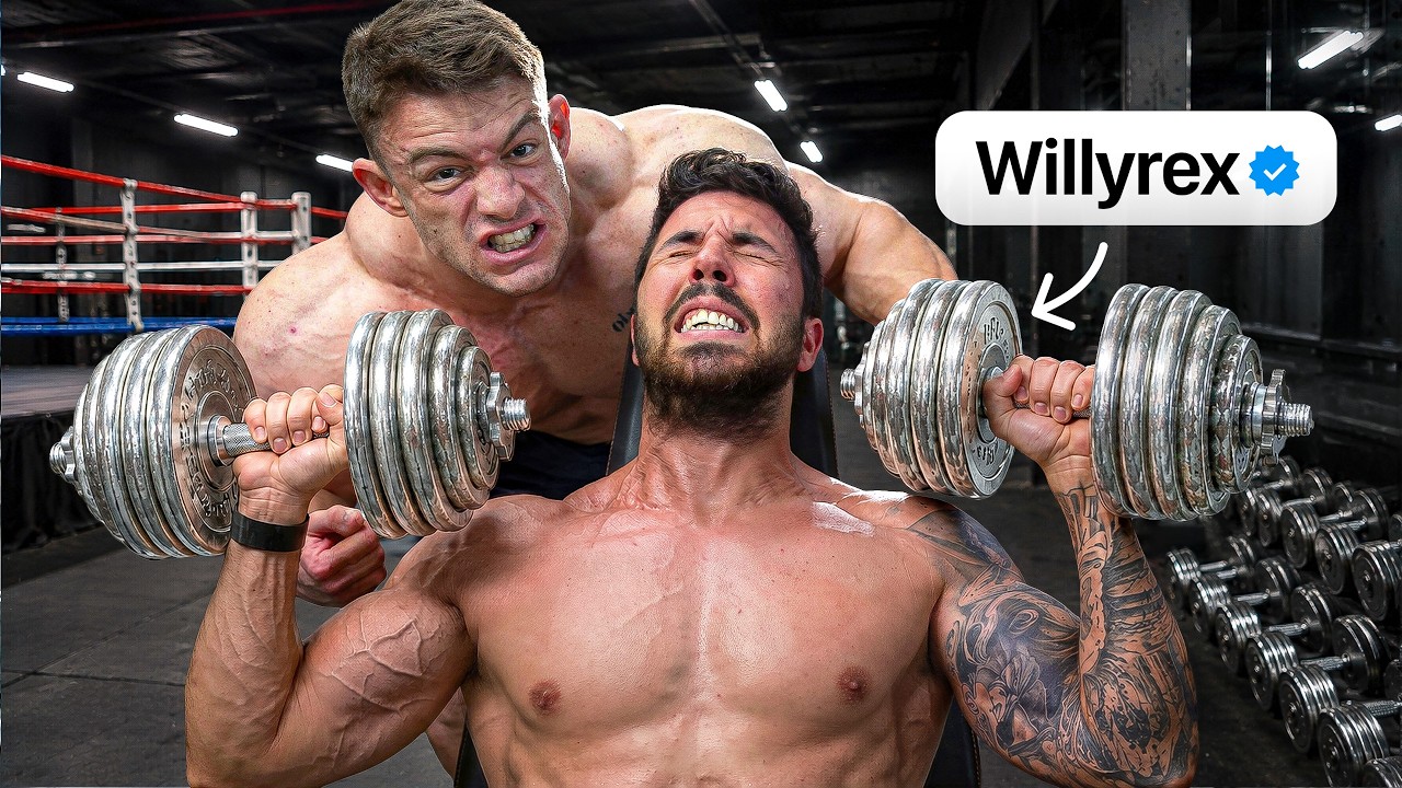 ASÍ ESTÁ ENTRENANDO WILLYREX PARA LA VELADA DEL AÑO 7