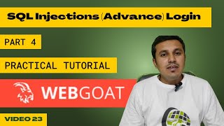 webgoat tutorial || sql injection login || sql injection tutorial || Cyber World Hindi