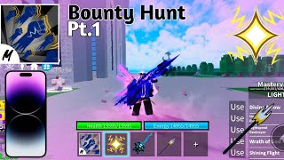 Light Is Insane💀🔥 Light Bounty Hunt Blox Fruits