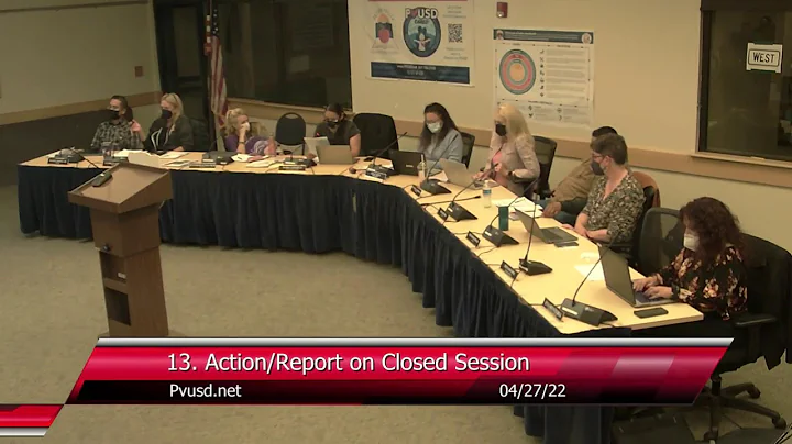 Regular Board Meeting: 4/27/2022