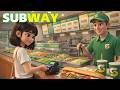 🥪 Order at SUBWAY - Slow and Easy English For Beginners