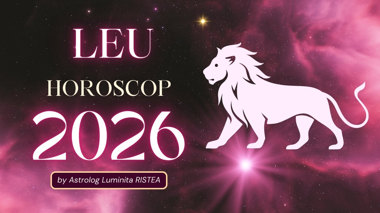 ♌LEU – 2026 - Anul în care îți reconstruiești drumul și strălucești „pe bune”! -HOROSCOP #leu #2026