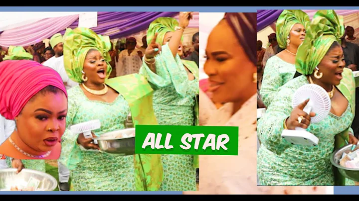 See What Actress Bimbo Thomas Did At Her Mum's Burial; Dayo Amusa & Faithia Balogun Surprised Her.