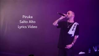 Piruka - Salto Alto (Lyrics Video)