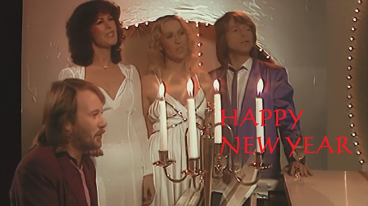 ABBA ⭐ Happy New Year (Extended SVT Video) 🥂