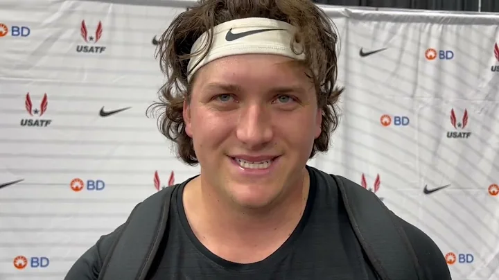Daniel Haugh interview 2022 USATF Indoor Champions...