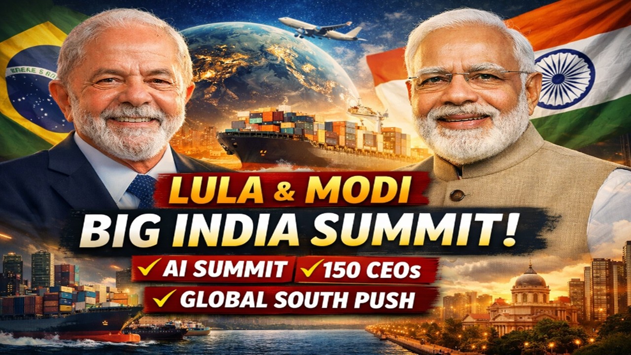 Brazil’s Lula To Visit India: AI Summit, 150 CEOs, Big Trade and Global South Push with PM Modi