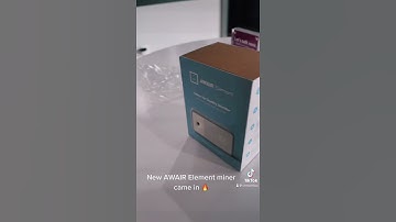 AWAIR Element - PlanetWatch Miner arrived! Stay tuned! 👌🏼