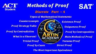 Full Methods Of Proof  |   Discrete -part -4 |#SAT#ACT#AP#CALCULUS News