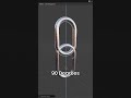 Create Dynamic Chains in Blender  #blendertutorial #blender3d #3danimation