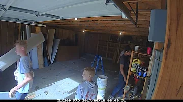Hope School time lapse cleaning out the barn