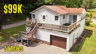 11 Dirt Cheap MOVE IN READY Farmhouses in West Virginia with Acreage Included