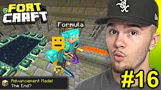 Fighting The ENDER DRAGON! (FortCraft Ep.16)