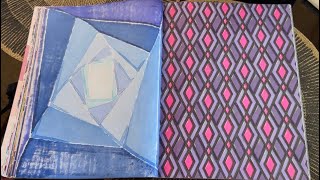 Oddly Satisfying ASMR Coloring | Fast Purple &amp; Pink Alcohol Markers | No Talking 💜