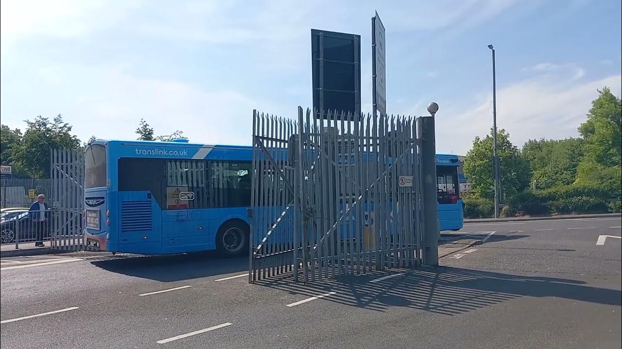 Translink Ulsterbus 2541 and 2543 arriving and leaving Dungannon Bus Station YouTube
