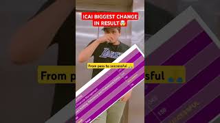 Icai Biggest Change In Result Whats Your Views