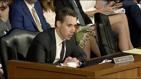 Hawley Talks Holding AI Companies Accountable, Trafficking of Migrant Children Under Biden Admin