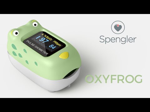 SPENGLER - Oxymètre au doigt pédiatrique Oxyfrog, Spengler à 43,50 €