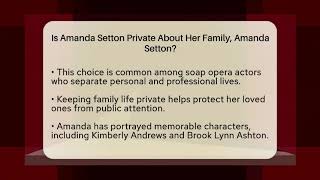 Is Amanda Setton Private About Her Family, Amanda Setton? - Soap Opera Insider