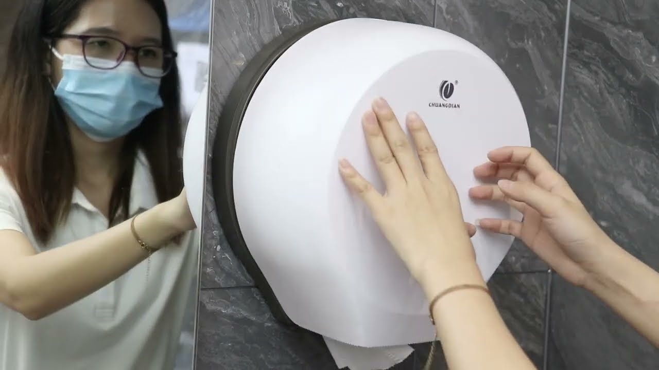 ✨ CHUANGDIAN Round Jumbo Toilet Paper Dispenser: The Bathroom Hero You Didn’t Know You Neededm