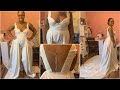 Bridal Jumpsuit with Detachable Train | MOM THAT SEWS