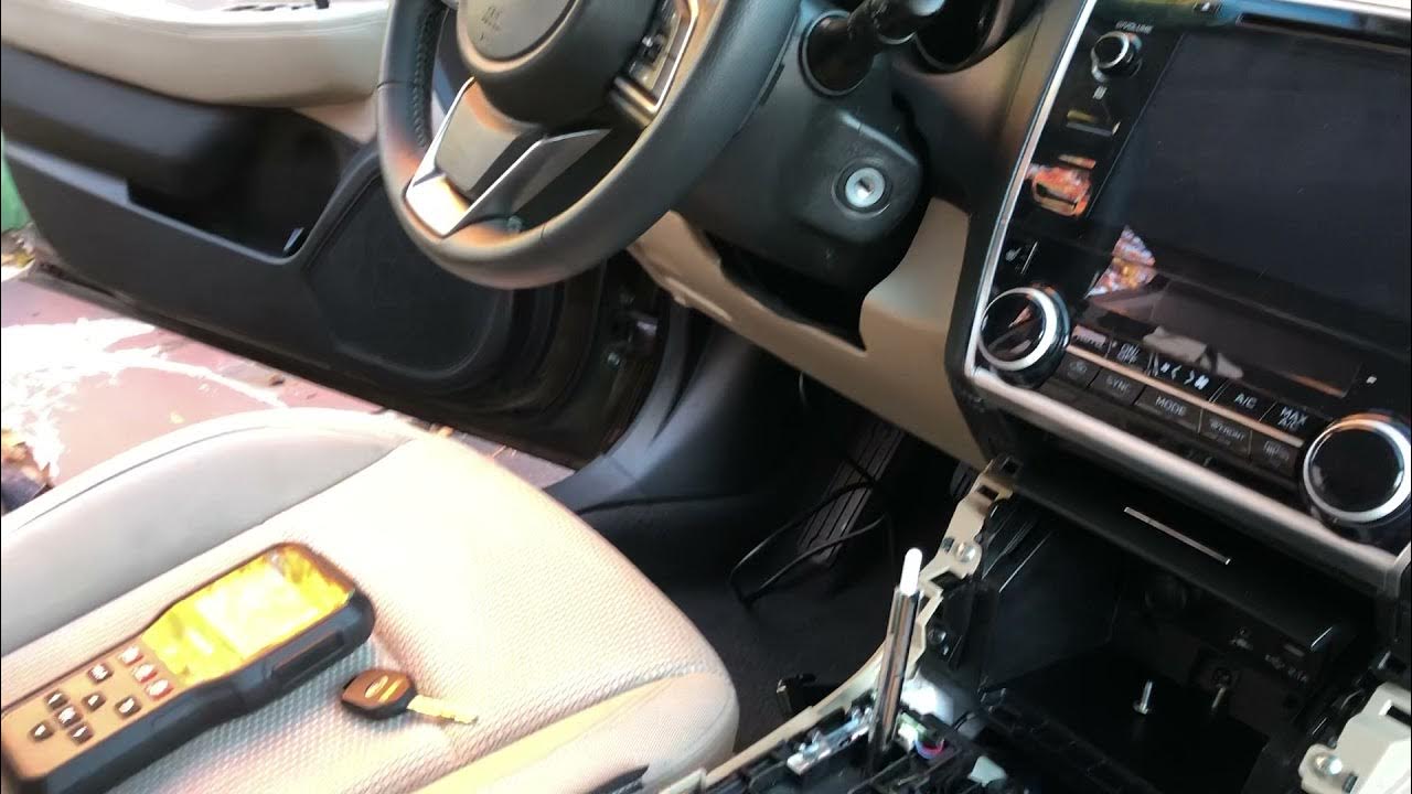 2019 Subaru Outback SRS module location (remove to reset after crash