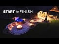 Amazing outdoor living space build start to finish