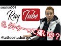 タトゥーって痛いの?~お悩みに答えてみた!【TATTOO STUDIO Ray’s】