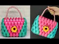 Ide Kreatif - Best Ideas Plastic Spoons Craft Ideas || Tas dari sendok plastik || Best Out Of Waste