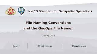 GeoOps - File Naming