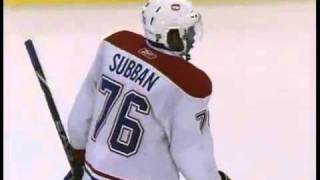 Subban dresses as Jagr in Breakaway Challenge 