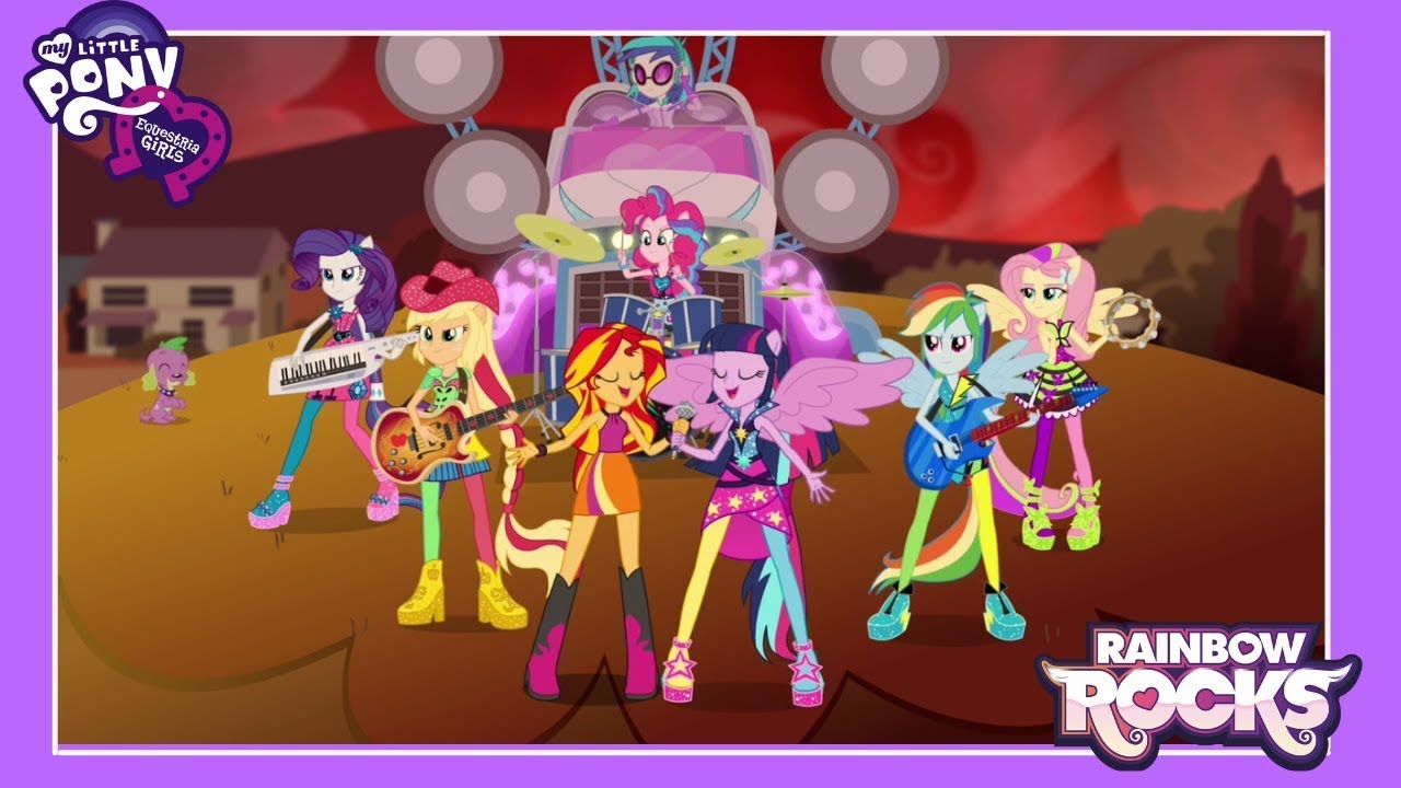 Equestria Girls 2 Rainbow Rocks Español latino [completo] la película