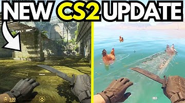 CHICKENS SWIMMING, ANUBIS & ANCIENT GAMEPLAY! (CS2 Map Update)