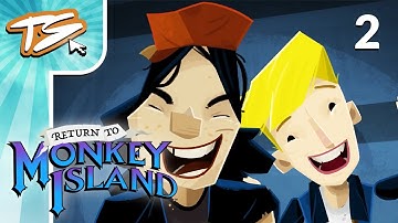 THE QUEST FOR SCURVYDOGS! | Return to Monkey Island (BLIND) #2