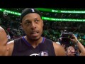 Thank You Pierce! Last Game In Boston Paul Pierce very emotion!