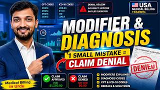 Modifier aur Diagnospointer Kya Hota Hai? |Medical Billing Training in Urdu#Modifier #DiagnosisCodes