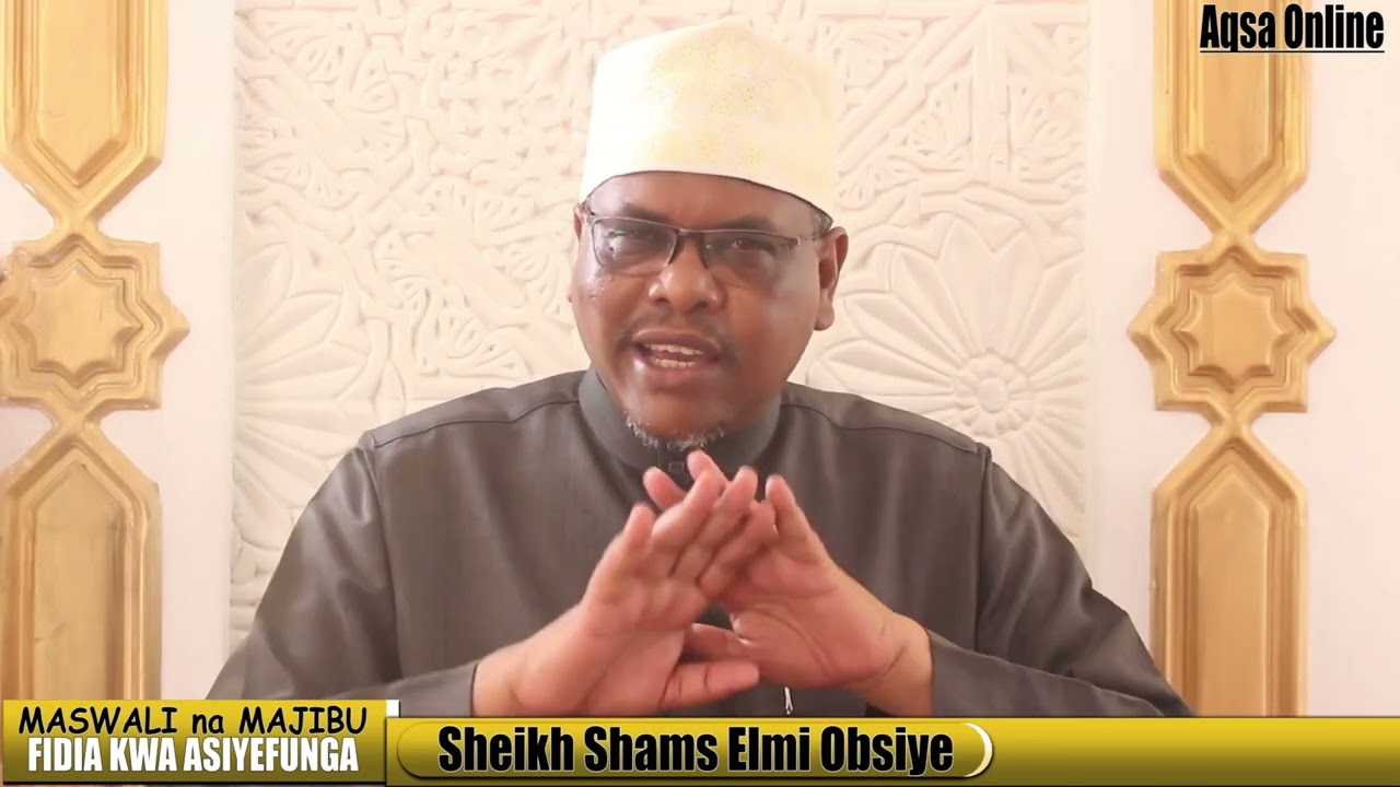 Fidia Kwa Asiyefunga Saum ya Ramadhan | Sheikh Shams Elmi