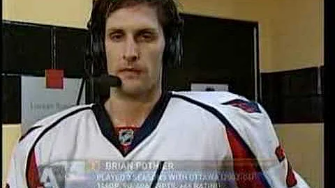 Pothier Interview vs Capitals - Nov 8