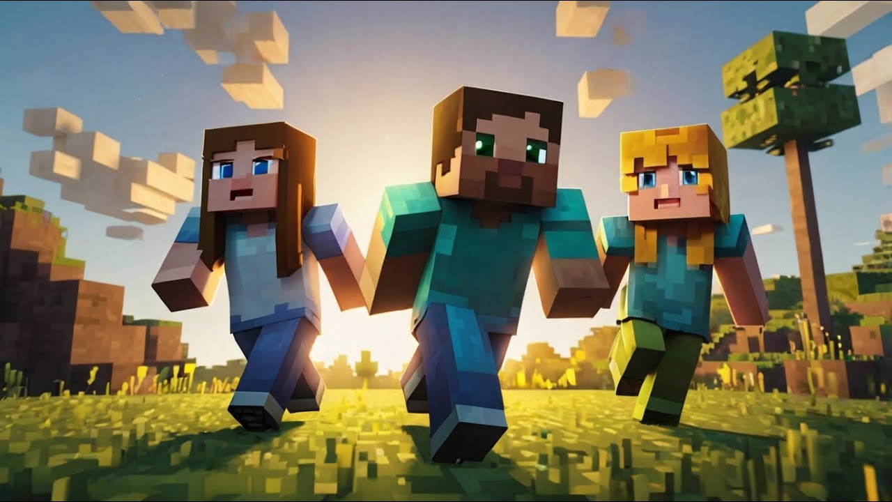 Beating MINECRAFT but the SUN is a DEADLY LASER!