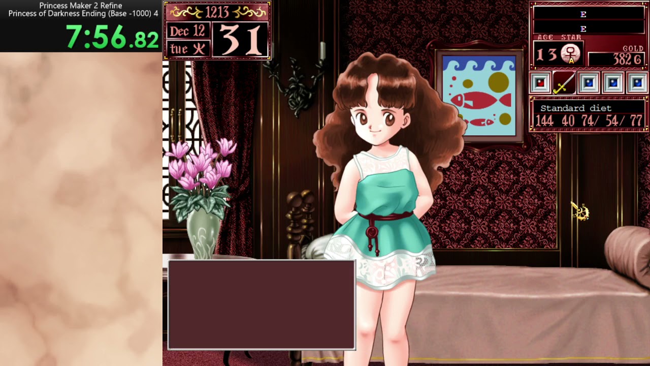 Princess Maker 2 Refine Princess of Darkness Ending - 18:10.81