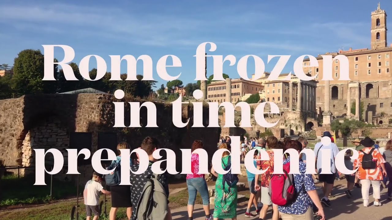 Rome Frozen in Time two weeks before Global Pandemic