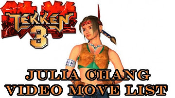 Tekken 3 - Julia Chang Move List