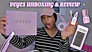 Veyelash Unboxing\/Review 💜 | Glue, Lashes, Bonder \& More | Lash Tech Edition ✨