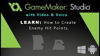 Game Maker Studio: How to Create Enemy Hit Points.