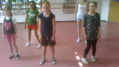 Claire and Friends bust some moves