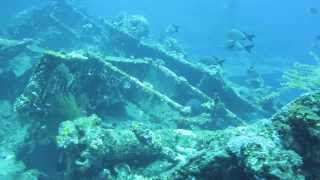 USAT liberty wreck in Bali - Epave USAT liberty à Bali (HD)