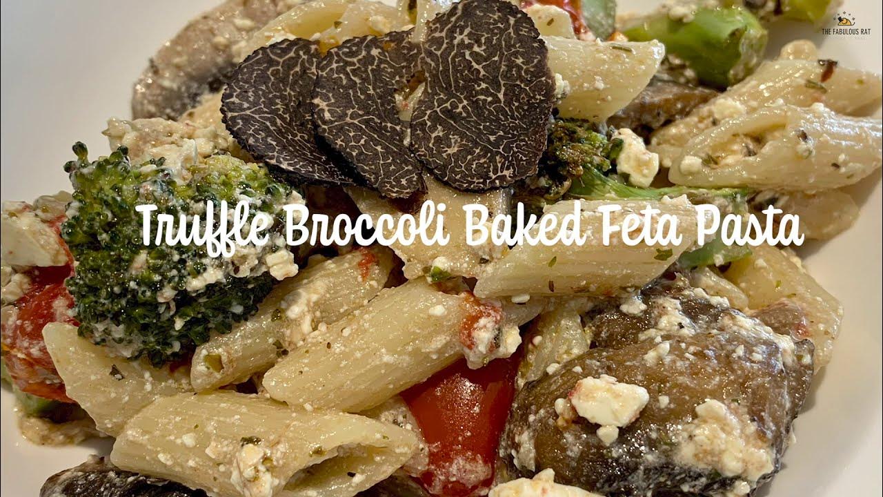 Truffle Broccoli Feta Pasta YouTube