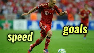 Arjen robben ● speed and goals ● driblling skills